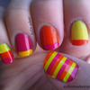 Colorful French & Stripes