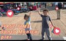 I TOOK MY KIDS TO SANTA MONICA PIER FOR THE FIRST TIME !