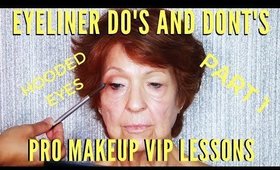 Eyeliner Do's & Don'ts To Lift Mature Eyes Mistakes To Avoid | mathias4makeup