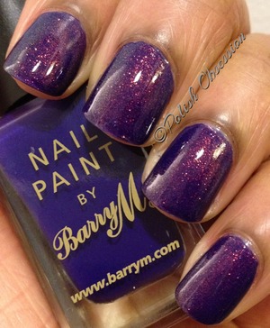 Max Factor Fantasy Fire layered over Barry M Indigo

http://www.polish-obsession.com/2013/02/show-some-love-saturday.html#