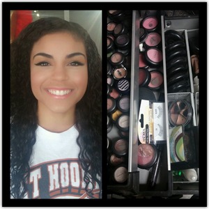 Simple "No Makeup Makeup" for her Senior photos! Natural and Glamorous (2 pairs of falsified stacked)!