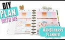 PWM: DONUT THEME Plan With Me | MAMBI Happy Planner collab w/ InspiredBlush, Vertical Layout #44