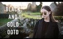 Black and Gold OOTD | sunbeamsjess