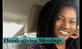 LaShaun V. Vlogs: Thanksgiving Blessing and Vlogmas day1
