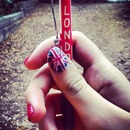 british flag nails :**