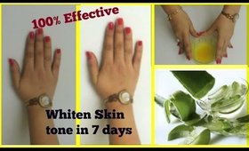 Whiten your skin in 7 days with Aloe vera-100% Effective-skin whitening secrets