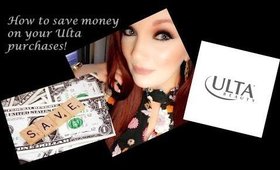 Save money @ Ulta!