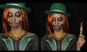 Creepy Scary Leprechaun Makeup Tutorial