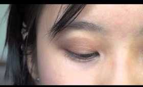 Tutorial: Bronzed smokey look
