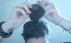 How I do my hair bun !