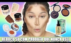 Testando Makes REBOCO: MAKIÊ, BRUNA TAVARES KLASME E +! Duda Fernandes