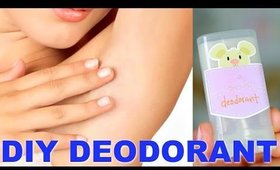 DIY DEODORANT THAT LIGHTENS DARK UNDERARMS!