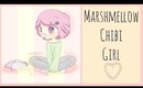 The Food Chibi Series - Marshmallow Girl (Speed Drawing)