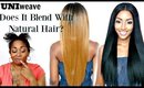 NEW Innovative UNIWEAVE SYSTEM  Try On With Natural Hair