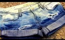 DIY: Ombre Shorts ♡
