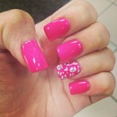 Nails #Pink #cheetah