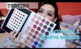 TESTING THE JACLYN HILL X MORPHE PALETTE | YAY OR NAY?