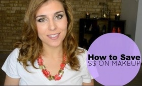 How to Save Money on Makeup!