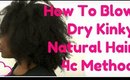 4c Hair: How to Blow Dry Kinky Natural Hair (Get Soft Hair Results)