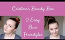 2 Easy Everyday Bun Hairstyles for Layered Hair