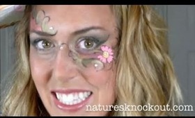 Halloween Pretty Witch ousing SAFE makeup | Naturesknockout.com