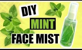 DIY Mint Face Mist for Acne, Oily Skin, Skin Toner, Blackheads, & Dry Skin
