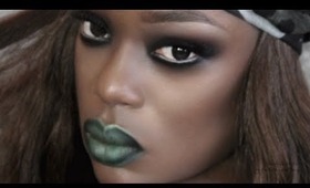 Green Lips Alien Kitsch