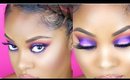 Spring Makeup Tutorial - Purple Rain (Purple Halo Eye) | Samirah Gilli