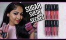 *NEW SHADES* SUGAR SUEDE SECRET MATTE LIPCOLOR | SWATCHES & REVIEW | Shades 11-20 | Stacey Castanha