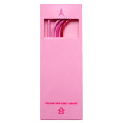 Jeffree Star Cosmetics Metal Straw 4-Pack Pink