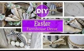 DIY Farmhouse Easter Decor | 4 AFFORDABLE Projects
