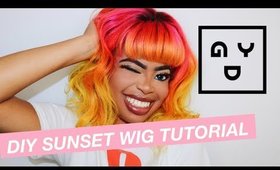 DIY Sunset Ombre Wig | Good Dye Young