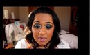 Makeup Tutorial - Red, White and Blue Indian Fashion Friday + Giveaway Winner #1!!