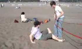 Ocean Beach Badminton (Over the Net)