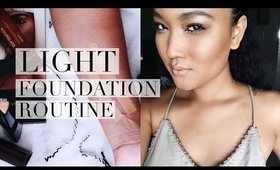 Light Foundation Routine Feat. Hourglass Vanishing Foundation