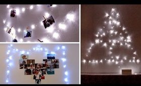 ¡DECORA TU CUARTO CON LUCES! ¡3 IDEAS! - String lights room decor por Lau ✿