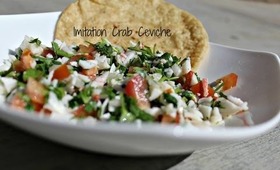 Healthy Snack: Imitation Crab Ceviche