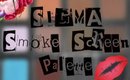 Sigma Smoke Screen Palette - With Swatches