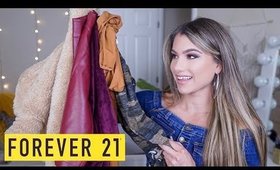 FOREVER 21 TRY ON HAUL! FALL 2019