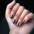 gold and black!