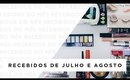 ♡ RECEBIDOS DE JULHO E AGOSTO 2016 | Fernanda Helms ♡