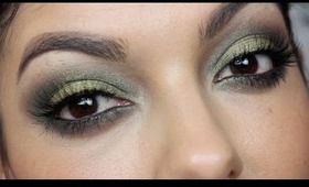 Sexy Green Eye Makeup Tutorial