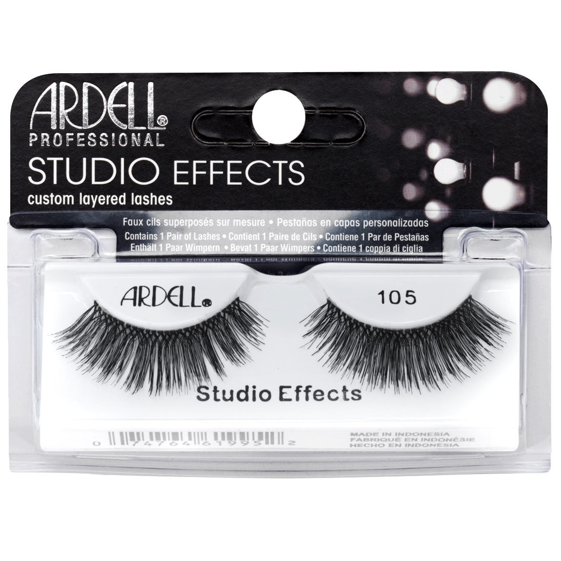 Ardell Studio Effects Lashes 105 Black alternative view 1.