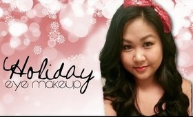 Holiday Eye Makeup Look