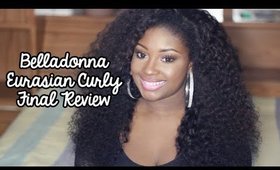 Final Review + Giveaway |  BellaDonna Eurasian Curly Hair Extensions!