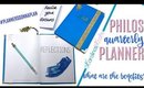 PHILOS Planner Review, WHY should you use a QUARTERLY PLANNER? Self Improvement Planner