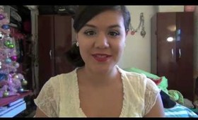 My Glam Holiday Make Up Look