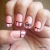 Pinstripe Bow Nails!!! (Inspired By Totallycoolnails)