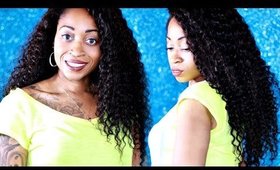 Preplucked Frontal Deep Curly Hair 🔥👏|  You Need This Frontal!! | Luvme