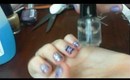 Lavender Stripes Nail Tutorial